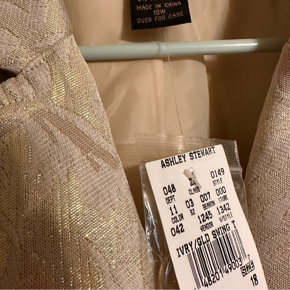 Ashley Stewart Gold Suit Jacket - Picture 9 of 9
